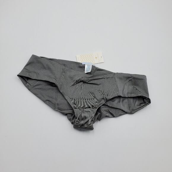 Eberjey Beach Glow Leo Bikini Bottoms in Sage Green Size S - Picture 1 of 11